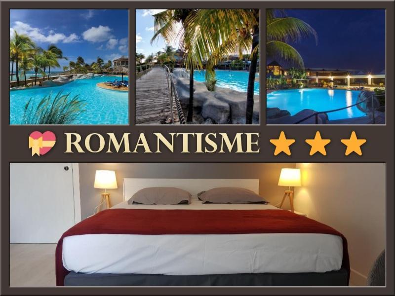 Belle vue mer #Romantisme en bord de mer avec piscine&Plage Saint-Francois  Extérieur photo